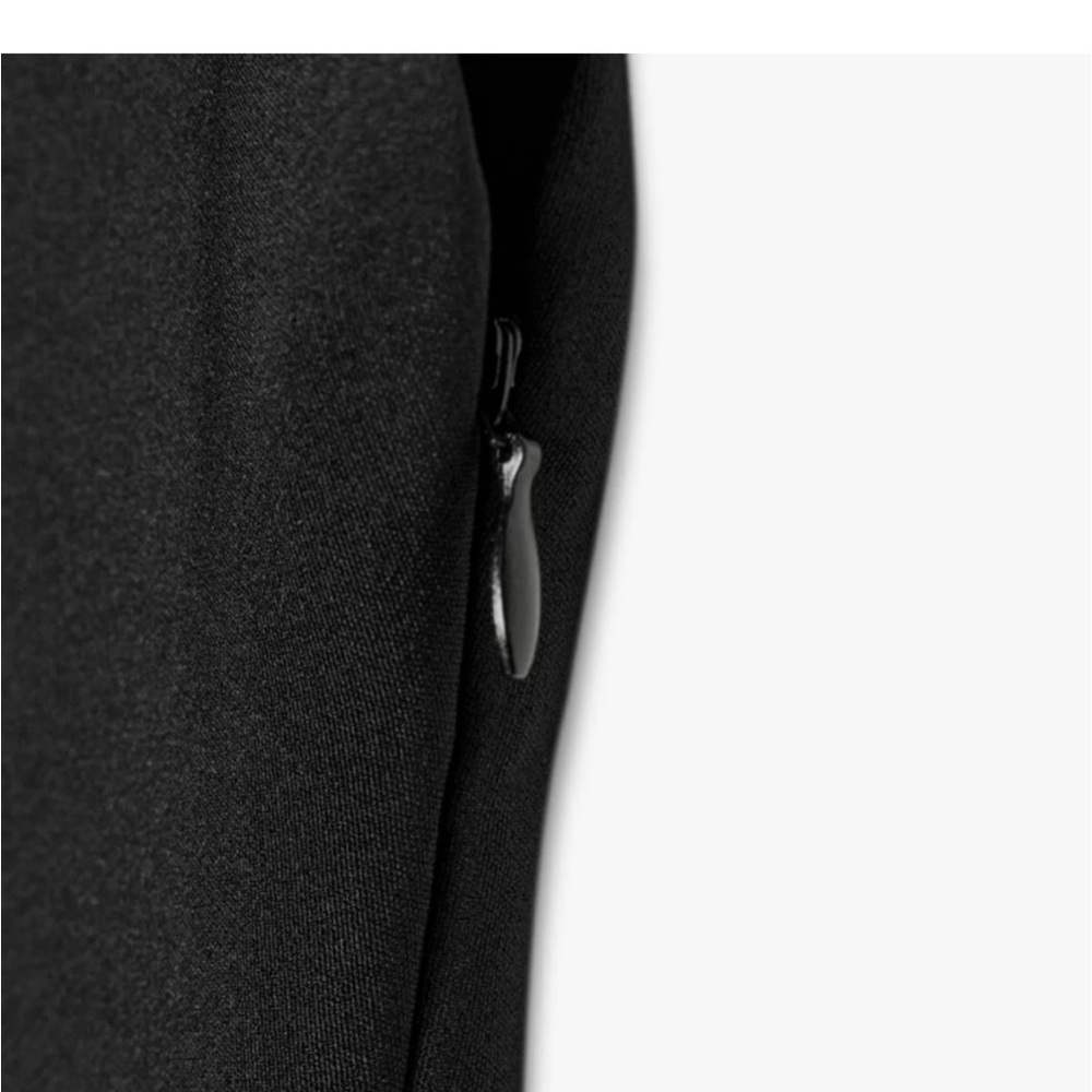NWT Zara faux leather combination midi dress sz S - Picture 5 of 14